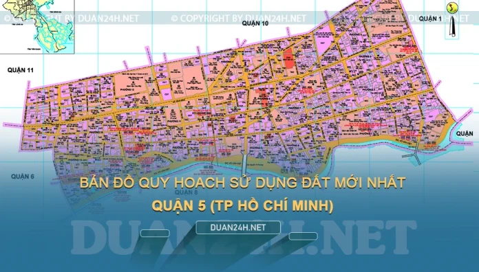 Bản đồ quy hoạch, kế hoạch Quận 5 (TP HCM)