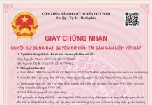 Trang 1 - Giấy chứng nhận quyền sử dụng đất, quyền sở hữu tài sản gắn liền với đất