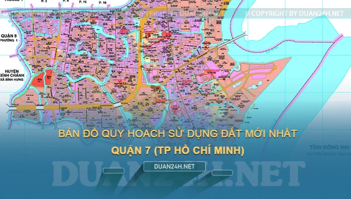 Bản đồ quy hoạch, kế hoạch Quận 7 (TP HCM)