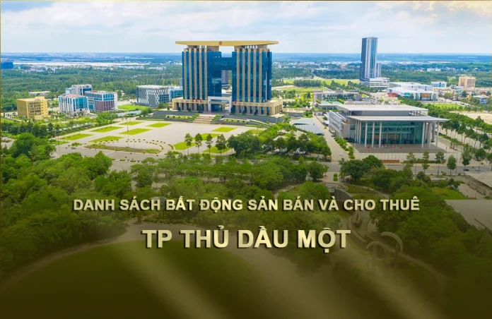 Bán đất nền, nhà phố, kho xưởng tại TP Thủ Dầu Một