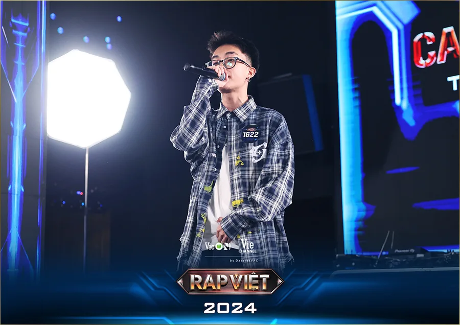 Dangrangto xuất hiện tại vòng Casting chương trình Rap Việt 2024