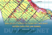 Bản đồ quy hoạch, kế hoạch huyện Châu Phú (An Giang)