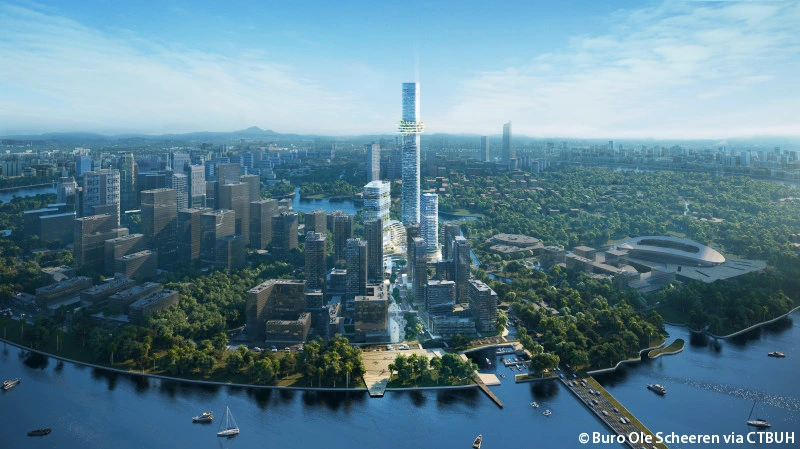 Empire 88 Tower là một phần trong dự án Khu phức hợp Tháp quan sát Thủ Thiêm (Empire City)