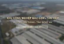 Khu công nghiệp Bàu Cạn - Tân Hiệp, huyện Long Thành, tỉnh Đồng Nai