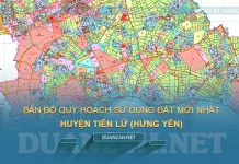 Bản đồ quy hoạch, kế hoạch huyện Tiên Lữ (Hưng Yên)