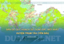 Bản đồ quy hoạch, kế hoạch huyện Trạm Tấu (Yên Bái)