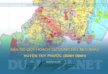 Bản đồ quy hoạch, kế hoạch huyện Tuy Phước (Bình Định)