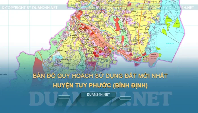 Bản đồ quy hoạch, kế hoạch huyện Tuy Phước (Bình Định)