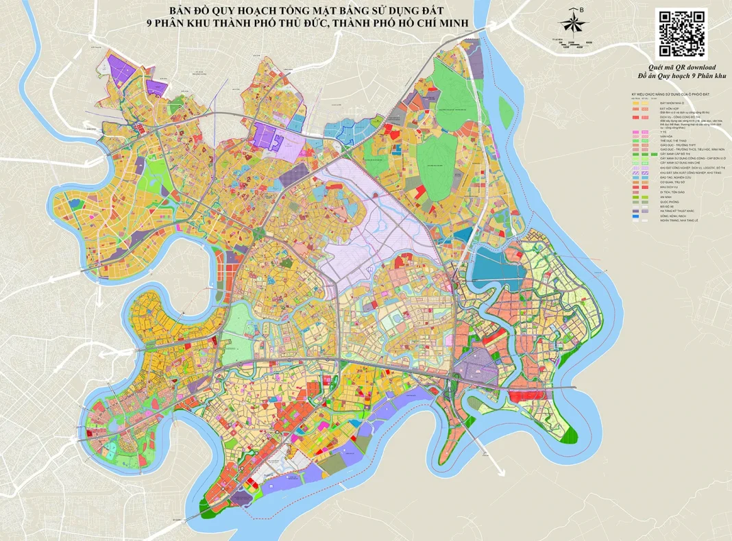 Đồ án quy hoạch 9 phân khu TP Thủ Đức Đồ án quy hoạch 9 phân khu TP Thủ Đức