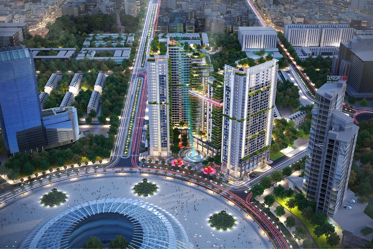 Khu vực Thành phố mới Bình Dương được định hướng trở thành một khu đô thị thông minh, kết hợp giữa đô thị hóa, công nghệ và môi trường sống bền vững