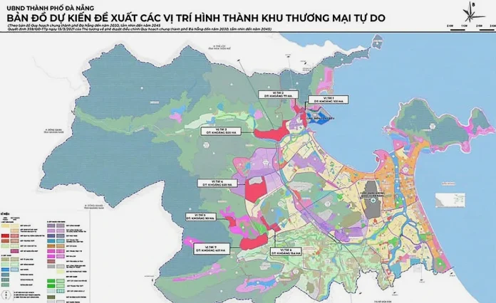 Thông tin 7 khu thương mại tự do tại Đà Nẵng