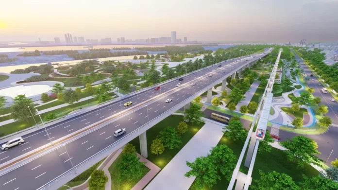 Dự án trục đại lộ cảnh quan sông Hồng (TP Hà Nội) Dự án trục đại lộ cảnh quan sông Hồng (TP Hà Nội)