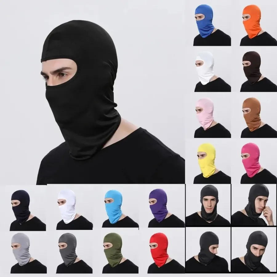 Mặt nạ toàn mặt chống nắng Balaclava thoáng khí để đi xe máy, xe đạp